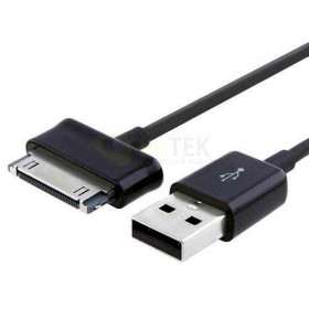 CABLE DE CARGA PARA TABLETAS SAMSUNG GALAXY TAB 1 | PESTAÑA 2 | PESTAÑA 3 - NEGRO CABLE DE CARGA PARA TABLETAS SAMSUNG GALAXY TAB 1 | PESTAÑA 2 | PESTAÑA 3 - NEGRO