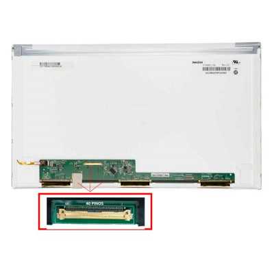 ECRA LCD TOSHIBA SATELLITE C650 | C650D – 15.6" LED - WXGA-HD - GLOSSY