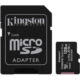 Memory Card KINGSTON Canvas Select Plus Microsdxc Uhs-I 128gb Class 10 CARTÃO MEMORIA MICRO SDHC 32GB U1 CLASS 10 + ADAPTADOR - ADATA