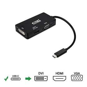 NANOCABLE CONVERTIDOR USB-C A VGA/DVI/HDMI USB-C/M-VGA/H-DVI/H-HDMI/H NEGRO 10 CM NANOCABLE CONVERTIDOR USB-C A VGA/DVI/HDMI USB-C/M-VGA/H-DVI/H-HDMI/H NEGRO 10 CM