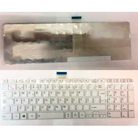 KEYBOARD TOSHIBA SATELLITE C850 | C850D | C855 | C855D | C870 SERIES - WHITE TECLADO TOSHIBA C850 | C850D | C855 | C855D PT
