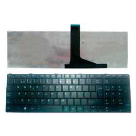 TECLADO TOSHIBA SATELLITE C850 | C850D | C855 | C855D SERIES - PRETO TECLADO TOSHIBA C850 | C850D | C855 | C855D PRETO
