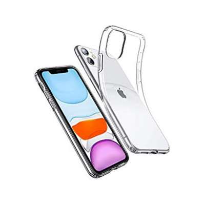 CAPA EM SILICONE IPHONE 11 TRANSPARENTE