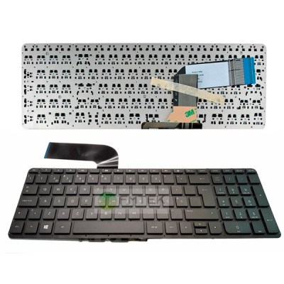 TECLADO HP PAVILION 15-P | 15-P002NP | 15-P003NP | 15-P046NZ | 15-P031NL | 15-P000 | 15-P100 | 15-P200 SERIES - PT-PT NEGRO