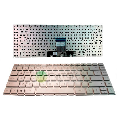 TECLADO HP 14-CF0000 | 14-CF1000 | 14-CF2000 | 14-CF3000 | 14-CF0005NE | 14-CF0005NF | 14-CF0078UR | 14-CF0082UR | 14-CF1061ST