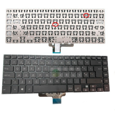 TECLADO ASUS VIVOBOOK S510 | S510UA | S510UN | S510UQ | S510UF | S510UR