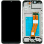 ECRA LCD + TOUCH SAMSUNG GALAXY A02S - SM-A025G COM FRAME - PRETO