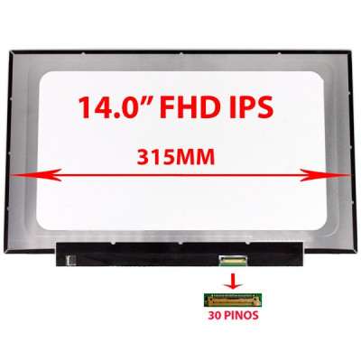 ECRA LCD ASUS E410 E410M E410MA E410K E410KA 14.0" FHD IPS 315MM S/BRACKETS