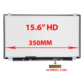 ECRÃ LCD 15.6" N156BGA-EA3 REV. C1 – LED 1366X768 350MM SIZE WXGA-HD