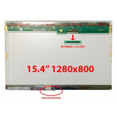 ECRA LCD HP COMPAQ 6720 6720S 6710B 15.4" CCFL LAMPADA 1280X800 WXGA 30 PINOS