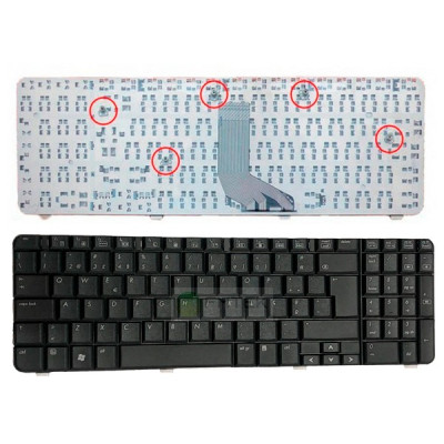 TECLADO HP COMPAQ PRESARIO CQ61-200 | CQ61-241EZ | CQ61-245EI | CQ61-245ET | CQ61-200SQ | CQ61-201TU | CQ61-201TX