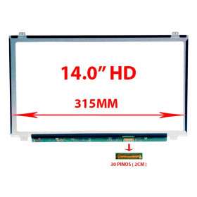 ECRÃ LCD N140BGA-EA4 REV.C1 | N140BGE-EA4 REV C1 | NT140WHM-N44 - 14.0" HD 315MM 30 PINOS ECRÃ LCD N140BGA-EA4 C1 | N140BGE-EA4 REV C1 | NT140WHM-N44 | NT140WHM-N31- 14.0" HD 315MM WIDE