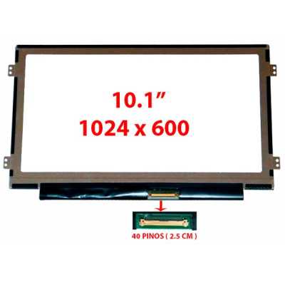 ECRA LCD ASUS EEE PC 1025 | 1025C | 1025CE - 10.1" WSVGA 1024x600 LED