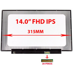 ECRÃ LCD N140HCA-EBA | NV140FHM-N3B | B140HAN01.8 - 14.0" HD 315MM WIDE