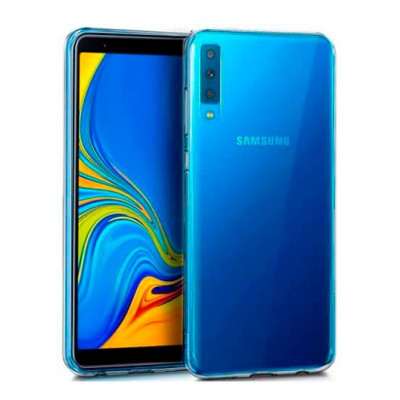 FUNDA SAMSUNG GALAXY A7 2018 | A750F - SILICONA TRANSPARENTE