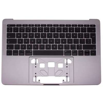 CARCAÇA + TECLADO ( TOP CASE ) PALMREST APPLE MACBOOK PRO RETINA 13” A1502 2015 - SILVER