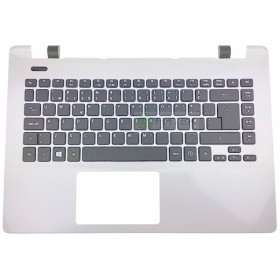 TOP CASE PALMREST ACER ASPIRE E5-411 | E5-411G | E5-471 | E5-471G | E5-421 | E5-421G - 60.MQDN7.029 CARCAÇA + TECLADO ( TOP CASE ) PALMREST