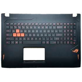TOP CASE PALMREST ASUS GL502 | GL502V | GL502VT | GL502VY | GL502VM | GL502VS - 90NB0DD1-R31PO0 CARCAÇA + TECLADO ( TOP CASE ) PALMREST