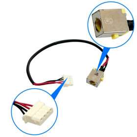 DC POWER JACK CONECTOR ACER ASPIRE E5-575 E5-575G E5-575T V3-574 V3-574G V3-574T V3-575 V3-575G V3-575T