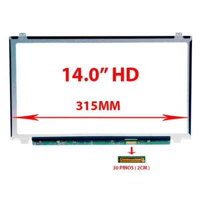 PANTALLA LCD ASUS X407 | X407M | X407U | X407UA | F407 | F407M | F407U | F407UA | A407 | A407M | A407U | A407UA - 14.0" HD 315MM