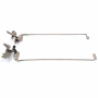 DOBRADIÇAS ( HINGES ) TOSHIBA L50-A | L50D-A | S50-A | S50D-A | S50DT-A | S50T-A | S55-A - NÃO TOUCH