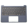 CARCAÇA + TECLADO ( TOP CASE ) PALMREST ASUS E200 | E200HT | E200HVT | E200HVV | E200HA