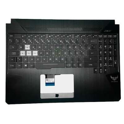 CARCAÇA TECLADO TOP CASE PALMREST ASUS FX505 FX505D FX505DY FX505G FX505GD FX505GM FX86 FX86S FX86F