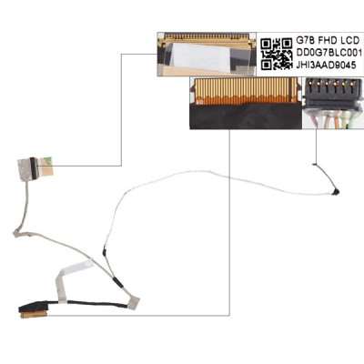 CABO ECRA ( LCD CABLE ) HP PAVILION 15-CS | 15-CS0002NP | 15-CS0003NP | 15-CS0004NP | 15-CS0006NP |  15-CS1000NP | 15-CS1001NP