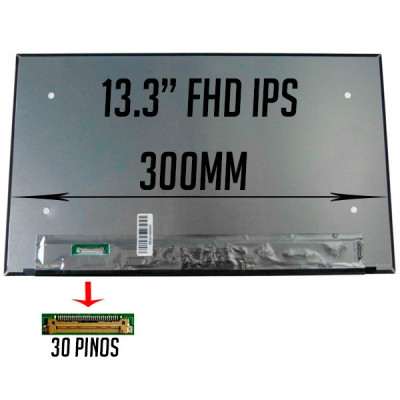 PANTALLA LCD LP133WF4 (SP)(D1) | LP133WF4 (SP)(F1) | N133HCE-G52 | N133HCE-G52 REV.B1 | B133HAN04.6 - FHD IPS 30 PINES