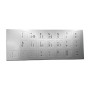 KIT DE PEGATINAS PARA TECLADO PT PORTUGUÉS -  BLANCO | GRIS | PLATA