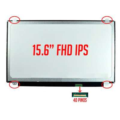 ECRÃ LCD LP156WF4 (SL) (B5) | LP156WF4 (SL) (B1) | B156HTN03.3 | B156HTN03.2 | B156HTN02.1 - 15.6" FHD