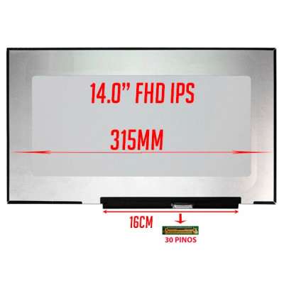PANTALLA LCD B140HAN06.2 | B140HAN06.B | B140HAN06.8 - 14.0" FHD IPS 315MM