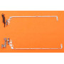 DOBRADIÇAS HINGES HP PAVILION 15-AW 15-AW000NP 15-AW001NP 15-AW002NP 15-AW003NP 15-AW007NP 15-AW008NP