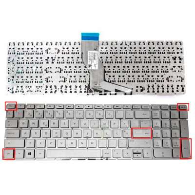 TECLADO HP 15G-BR SERIES | 15G-BR009TX | 15G-BX002AX | 15G-DR0008TU | 15T-BR000- SEM MOLDURA