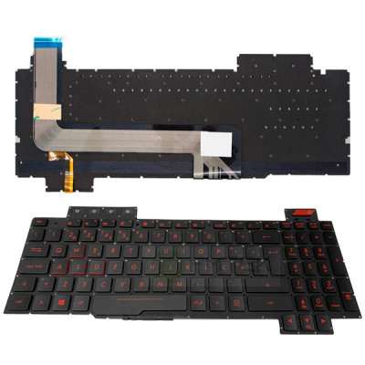 TECLADO ASUS FX63 FX63V FX63VM FX63VD ZX63 ZX63V ZX63VD ZX63VM FZ63 FZ63V FZ63VD FZ63VM SERIES