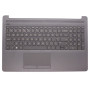 CAJA + TECLADO + PANEL TÁCTIL ( CAJA SUPERIOR ) REPOSAMANOS HP 15-DB | 15-DB0004NP | 15-DB0007NP | 15-DB0011NP | 15-DB0013NP
