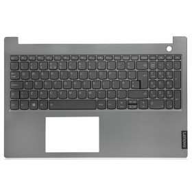 TOP CASE PALMREST LENOVO THINKBOOK 15-IML | 15-IIL CARCAÇA + TECLADO ( TOP CASE ) PALMREST LENOVO THINKBOOK 15-IML | 15-IIL