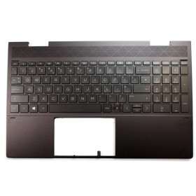 CARCAÇA + TECLADO ( TOP CASE ) PALMREST HP ENVY X360 15-EE | 15-EE0000NA | 15-EE0001NC | 15-EE0002NA | 15-EE0003NN | 15-EE0004NN