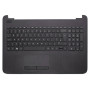 CARCAÇA TECLADO TRACKPAD TOP CASE PALMREST HP 15-AY 15-AY000NP 15-AY001NP 15-AY002NP 15-AY005NP 15-AY007NP