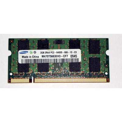 MEMORIA RAM 2GB DDR2 PC2-6400S-666 800MHz