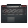 CARCAÇA + TECLADO + TOUCHPAD ( TOP CASE ) PALMREST LENOVO IDEAPAD Y700-15 |  Y700-15ISK | Y700-15ACZ | Y700-15ISE