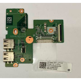 PLACA DE PUERTO USB HP PAVILION 13-C | 13-C100NP | 13-C010NS | 13-C102NO | 13-C023NA | 13-C010NW | 13-C056SA PLACA DE PUERTO USB HP PAVILION 13-C | 13-C100NP | 13-C010NS | 13-C102NO | 13-C023NA | 13-C010NW | 13-C056SA