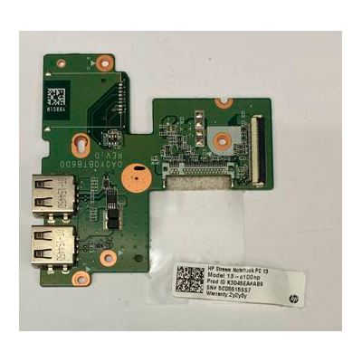 PLACA DE PORTAS USB HP PAVILION 13-C | 13-C100NP | 13-C010NS | 13-C102NO | 13-C023NA | 13-C010NW | 13-C056SA