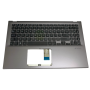 CARCAÇA TECLADO TOP CASE PALMREST ASUS A512 A512D A512F A512FA A512J A512U A512UA S512 S512D S512F