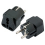 ADAPTADOR UNIVERSAL ENCHUFE UK / CN / USA PARA EUROPA ( EU )