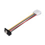 CABLE DE ALIMENTACIÓN MOLEX (4 PIN) MACHO - SATA 15 PIN