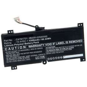 BATERIA ASUS ROG G515 | G515GV | G515GW | G715 | G715GV | G715GW | GL504 | GL504GM | GL504GS | GL764 | GL704 SERIES - C41N1731