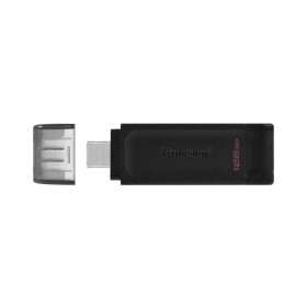 PEN DRIVE KINGSTON DATATRAVELER 70 128GB TYPE-C 3.2 NEGRO PEN DRIVE KINGSTON DATATRAVELER 70 128GB TYPE-C 3.2 NEGRO