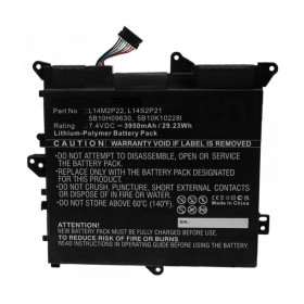 BATTERY LENOVO YOGA 300-11IBR | 300-11IBY SERIES - L14M2P22 | L14S2P21 BATERIA LENOVO YOGA 300-11IBR | 300-11IBY SERIES - L14M2P22 | L14S2P21