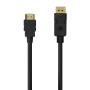 AISENS CABLE CONVERSOR DISPLAYPORT A HDMI - DP/M-HDMI/M - 0.5M - NEGRO